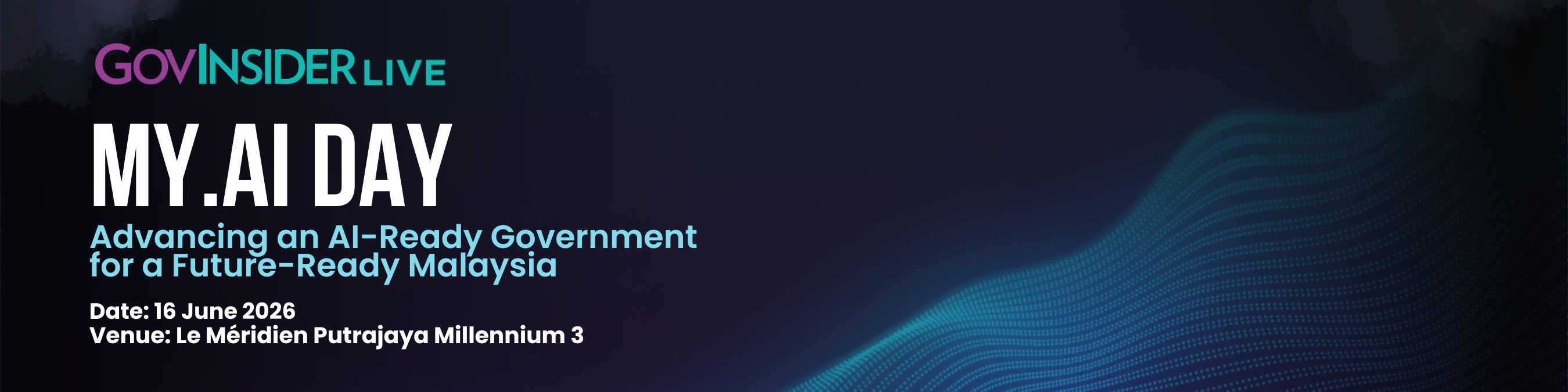 event banner for GovInsider Live MY.AI Day